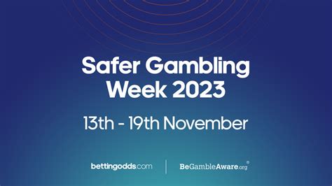 safer gambling week 2023.